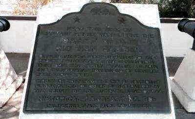 BATTLE OF THE RIO SAN GABRIEL MEMORIAL