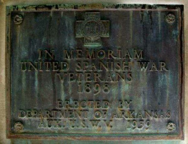 CARROLL COUNTY SPANISH-AMERICAN AND WORLD WAR VETERANS MEMORIAL PLAQUE