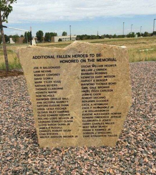 COLORADO FREEDOM MEMORIAL STONE