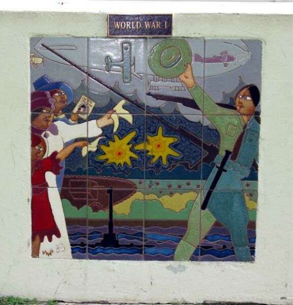 SOLANO COUNTY VETERANS MEMORIAL MURAL A