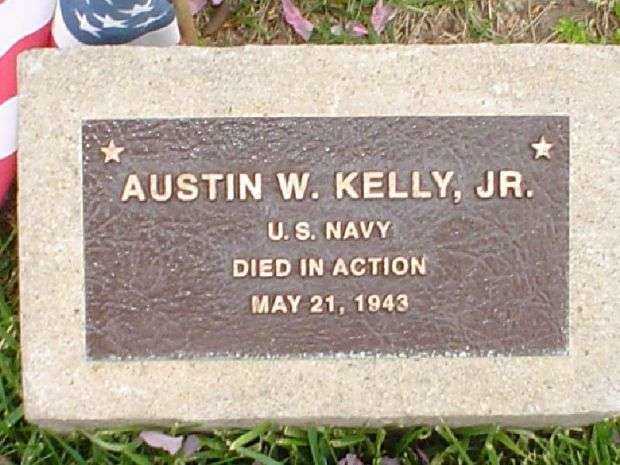 AUSTIN W. KELLY, JR. WAR MEMORIAL TREE PLAQUE