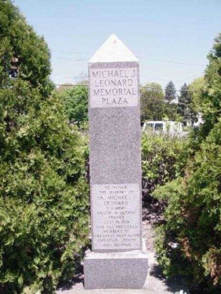 MICHAEL J. LEONARD MEMORIAL PLAZA
