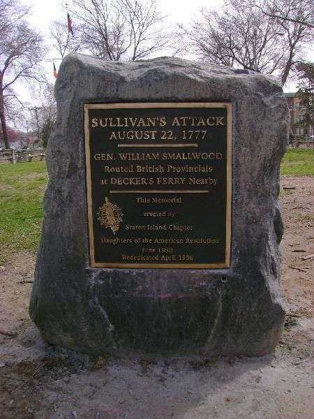SULLIVAN’S ATTACK REVOLUTIONARY WAR MEMORIAL