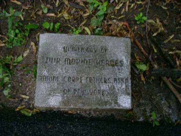 MARINE HEROES WAR MEMORIAL TABLE