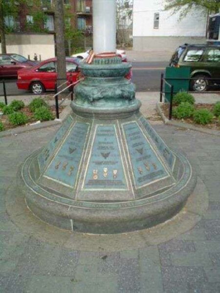 TEN HEROES WAR MEMORIAL FLAGSTAFF BASE