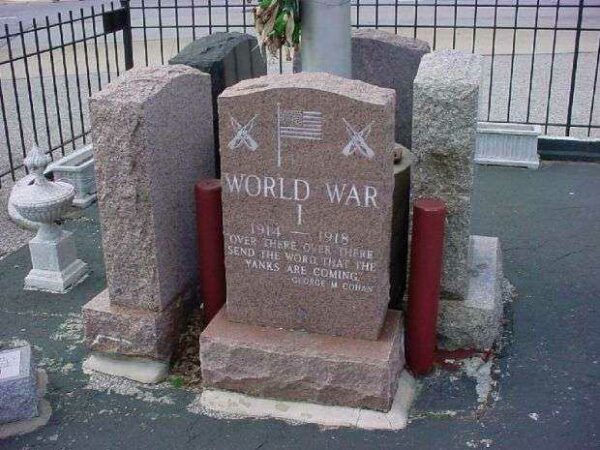 PEACE PLAZA WORLD WAR I MEMORIAL