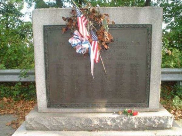 LIVINGSTON HONOR ROLL WAR MEMORIAL PLAQUE