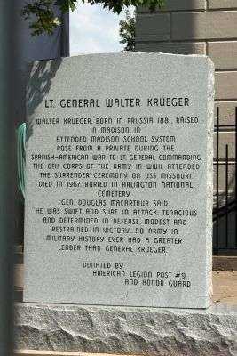 LT. GENERAL WALTER KRUEGER MEMORIAL