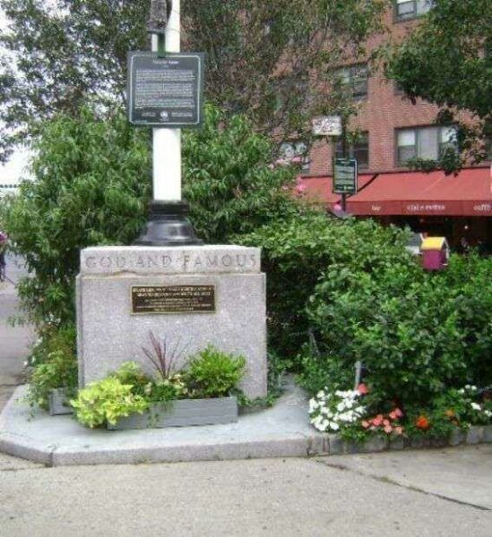 BERNARD MCCATHY WORLD WAR II MEMORIAL FLAGPOLE