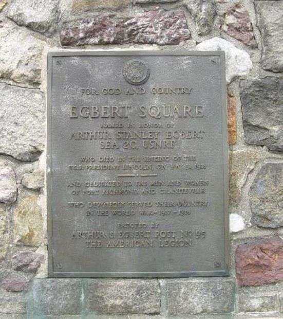 EGBERT WAR MEMORIAL SQUARE