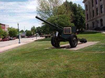 AMERICAN LEGION POST 75 WAR MEMORIAL CANNON