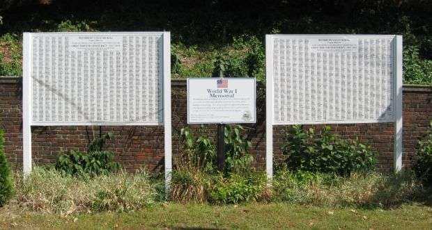 WATERBURY WORLD WAR I MEMORIAL