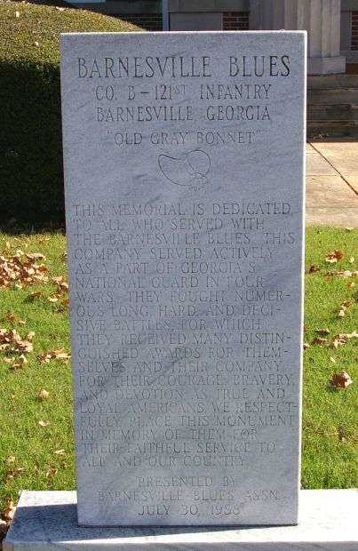 BARNESVILLE BLUES MEMORIAL