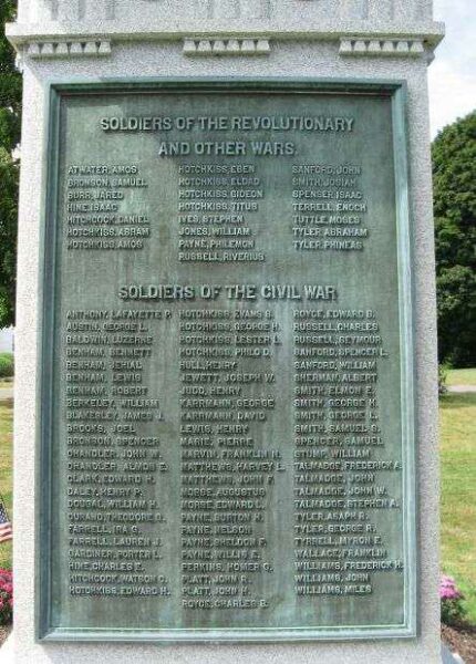PROSPECT SOLDIERS MEMORIAL HONOR ROLL PLAQUE B