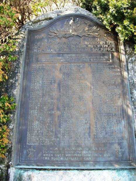 WASHINGTON WORLD WAR I MEMORIAL