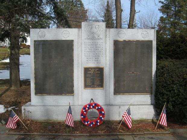 PLYMOUTH WAR VETERANS MEMORIAL