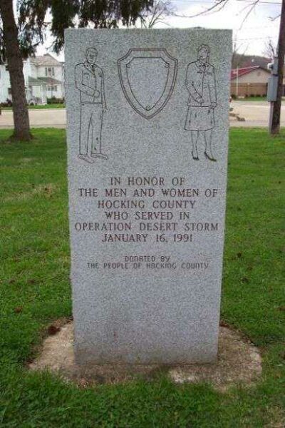 HOCKING COUNTY DESERT STORM MEMORIAL