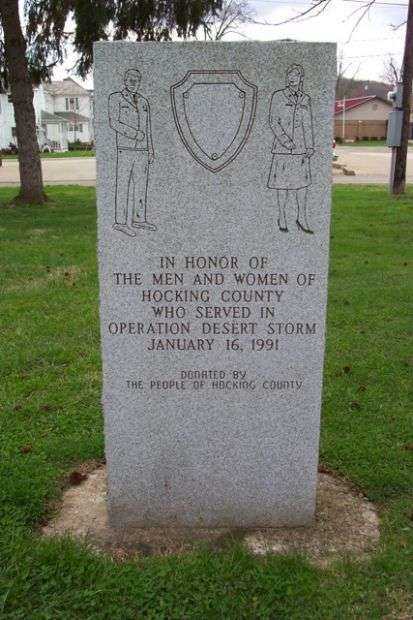 HOCKING COUNTY DESERT STORM MEMORIAL