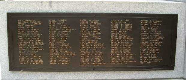BRISTOL WORLD WAR I MEMORIAL PLAQUE G