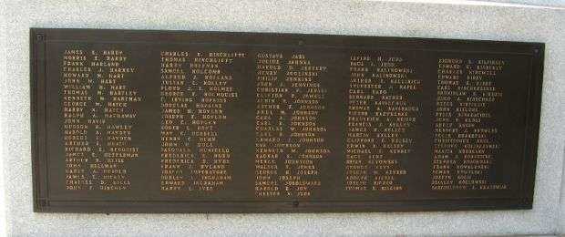 BRISTOL WORLD WAR I MEMORIAL PLAQUE E