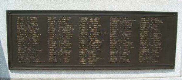 BRISTOL WORLD WAR I MEMORIAL PLAQUE D