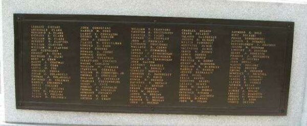 BRISTOL WORLD WAR I MEMORIAL PLAQUE C