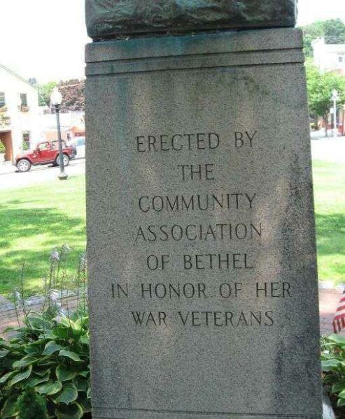 BETHEL WORLD WAR I MEMORIAL DEDICATION STONE