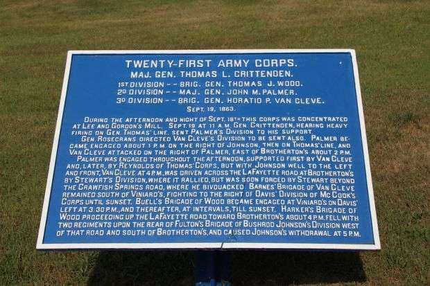 TWENTY-FIRST ARMY CORPS WAR MEMORIAL PLAQUE