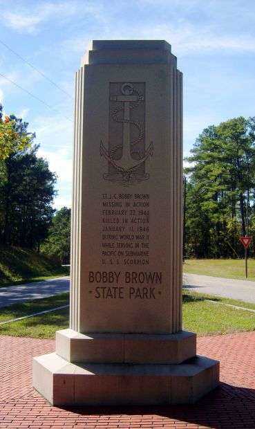BOBBY BROWN STATE PARK WAR MEMORIAL FRONT