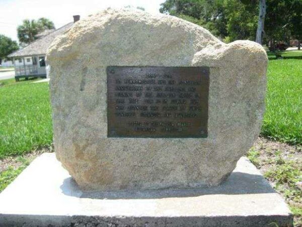 ANNIVERSARY OF SHELLING BY UNION GUNBOATS MEMORIAL