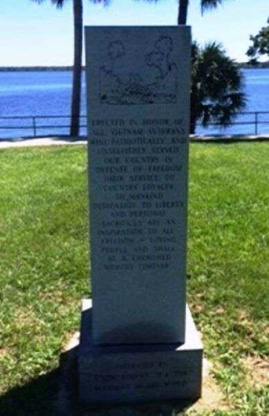 WOODMAN OF THE WORLD VIETNAM  VETERANS MEMORIAL FRONT