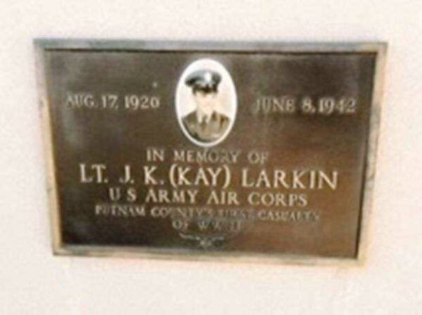 LT. J.K. (KAY) LARKIN MEMORIAL