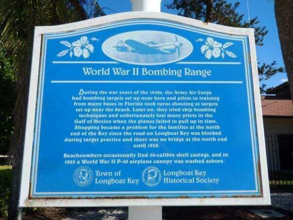 WORLD WAR II BOMBING RANGE MEMORIAL MARKER