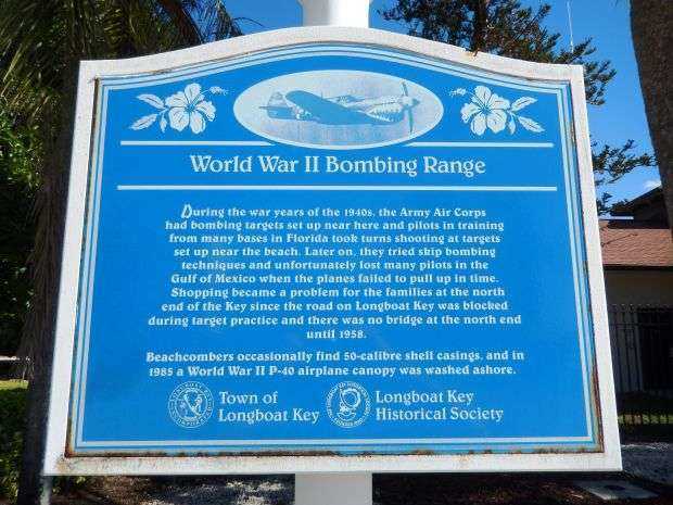 WORLD WAR II BOMBING RANGE MEMORIAL MARKER