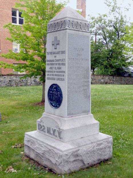 122ND NEW YORK VOLUNTEER INFANTRY WAR MEMORIAL