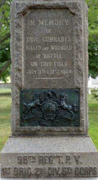 98TH REGIMENT PENNSYLVANIA VOLUNTEERS MEMORIAL