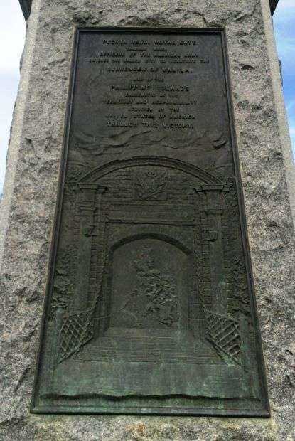 STATE OF COLORADO SPANISH-AMERICAN WAR MEMORIAL PLAQUE