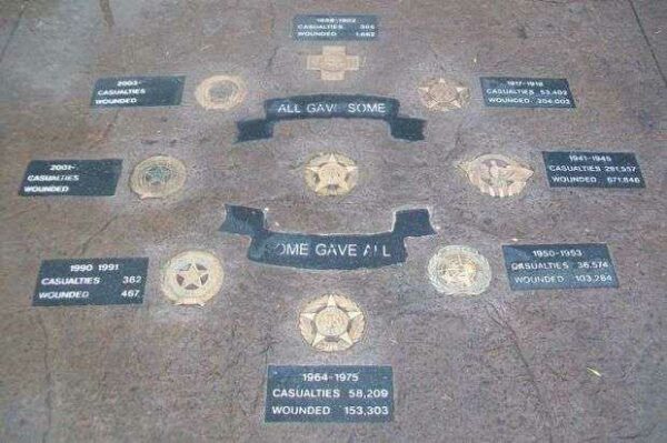 VETERANS OF FOREIGN WARS POST 6654 MEMORIAL DEDICATION STONE