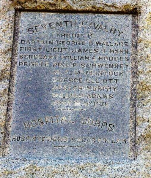 WOUNDED KNEE AND DREXEL MISSION MEMORIAL STONE B