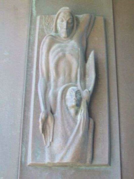 WORLD WAR  II MEMORIAL CAMPANILE DOOR RELIEF ACHIEVEMENT