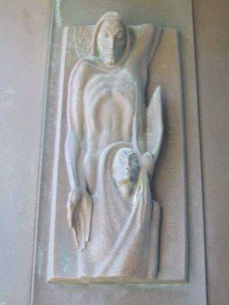 WORLD WAR  II MEMORIAL CAMPANILE DOOR RELIEF ACHIEVEMENT