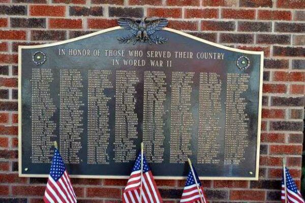 NEW CARLISLE WORLD WAR II HONOR ROLL MEMORIAL