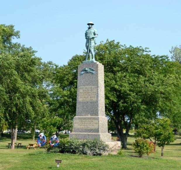 MICHIGAN CITY WORLD WAR I MEMORIAL