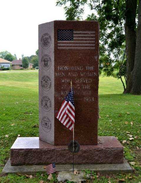 LA PORTE KOREAN WAR MEMORIAL FRONT