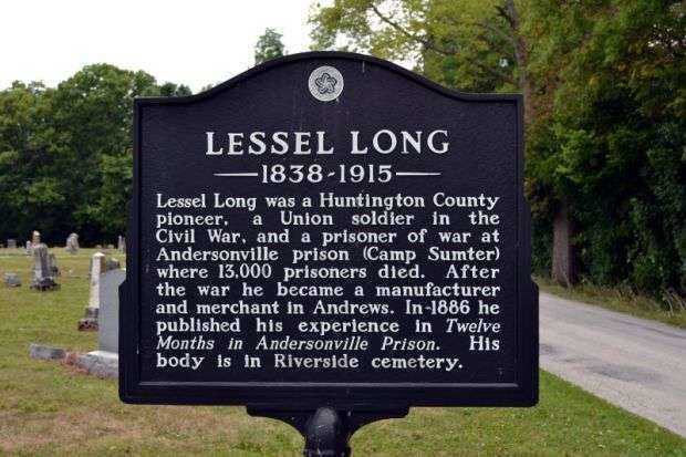 LESSEL LONG CIVIL WAR MEMORIAL MARKER