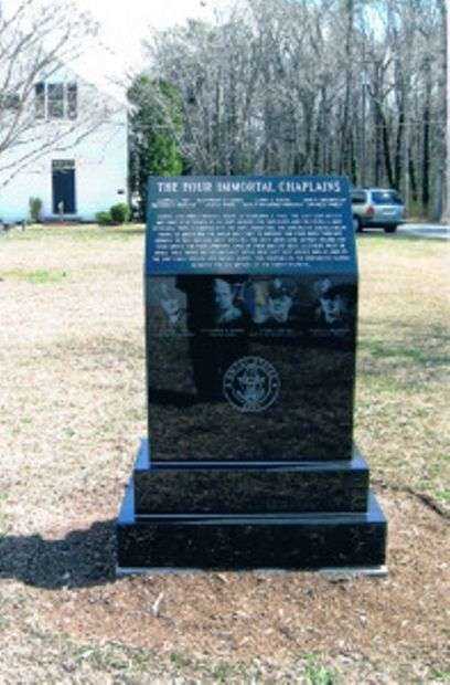 HEBRON FOUR CHAPLAINS WAR MEMORIAL