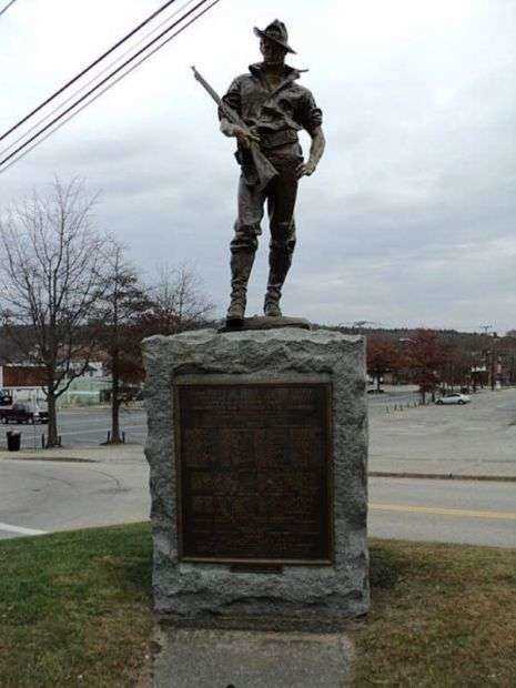 THE HIKER SOUTHBRIDGE MA MEMORIAL