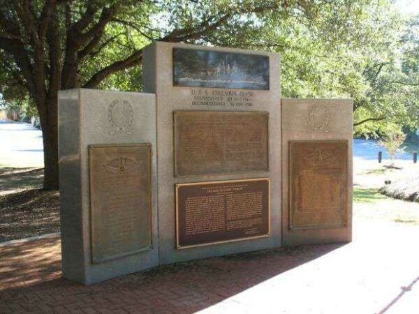 U.S.S. COLUMBIA CL-56 WAR MEMORIAL