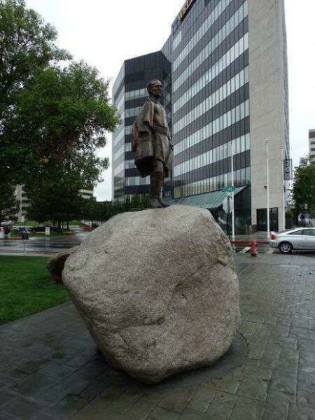 MAJOR GENERAL JESSE LEE RENO WAR MEMORIAL STATUE
