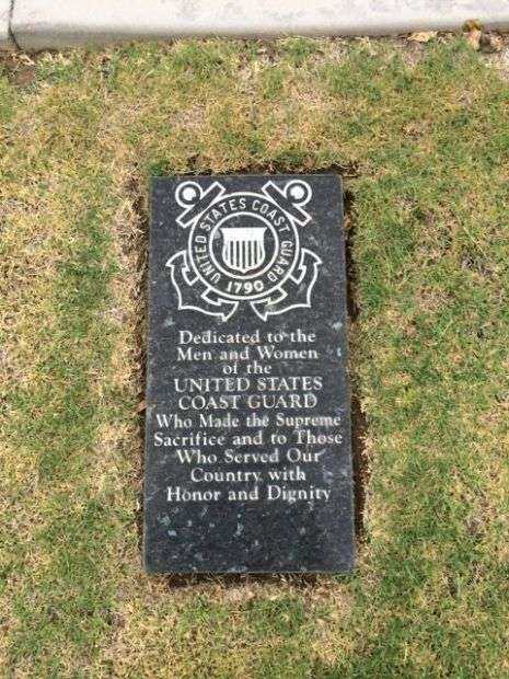 WOODLAWN CEMETERY UNITED STATES COAST GUARD WAR MEMORIAL TABLET